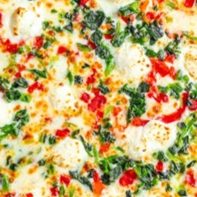 Gluten-Free Ricotta Pizza.