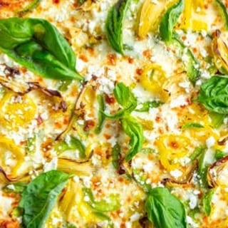 Gluten-Free Greek Pizza
