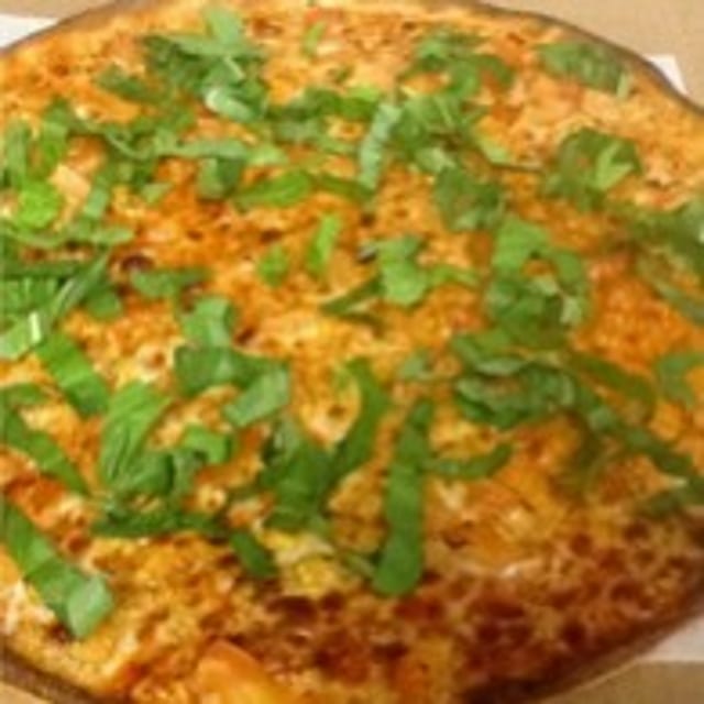 Extra Large Margherita Pizza.