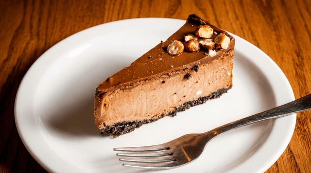 Nutella Cheesecake.