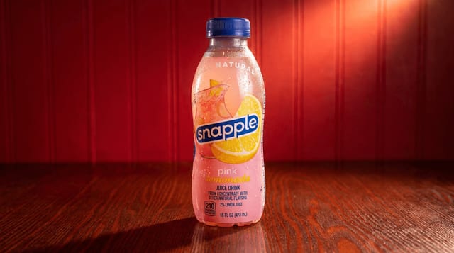 Snapple Pink Lemonade.