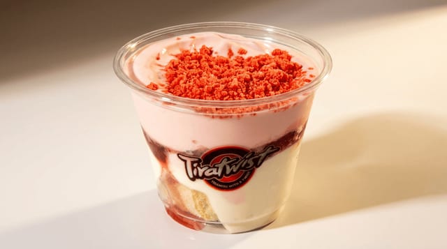 Strawberry Tiramisu.