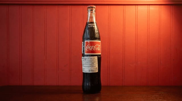 Mexican Coca Cola.