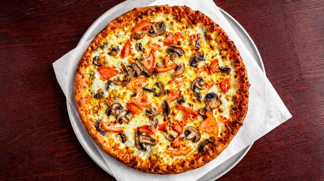 Small Lenzini's Special Pizza.